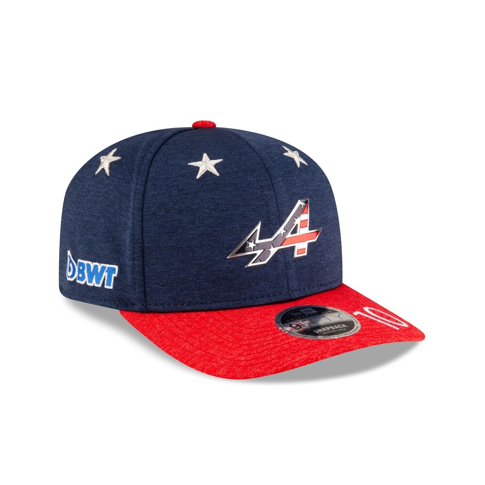 BWT Alpine F1 Team 2024 Vegas Race 9FIFTY Pre-Curve Snapback Hat - Size M/L